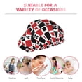 thumbnail image 6 of KLL Playing Cards Pattern Shower Cap & Bath Cap for Women,Reversible Oversized Waterproof Shower Caps for all Hair Lengths,Elastic Reusable Bathing Hair Cap, 6 of 6