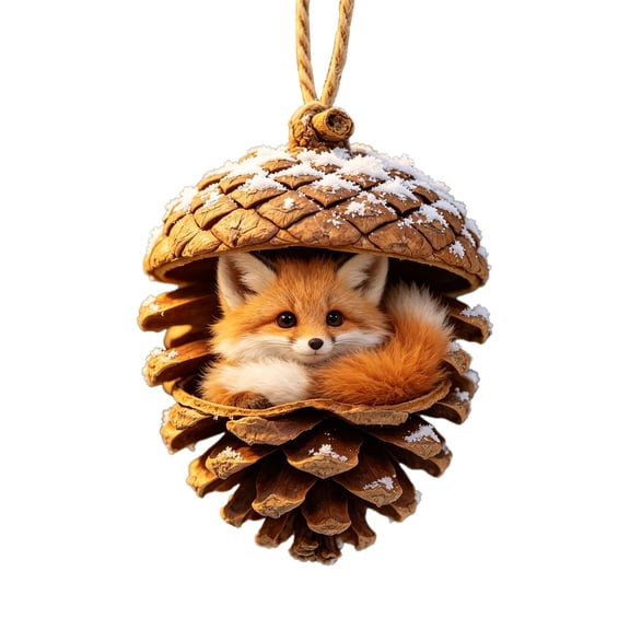 2026 Christmas Indoor Home Decor 2D Flat Acrylic Christmas Hanging Ornament Decoration For Festive Holiday Tree Embellishment