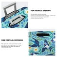 thumbnail image 5 of Easygdp Flying Swallows Double-Sided Printed Elastic Suitcase Protective Cover,Invisible Zipper, Business Trip Luggage Cases,Washable And Resistant To Falling -Medium, 5 of 9