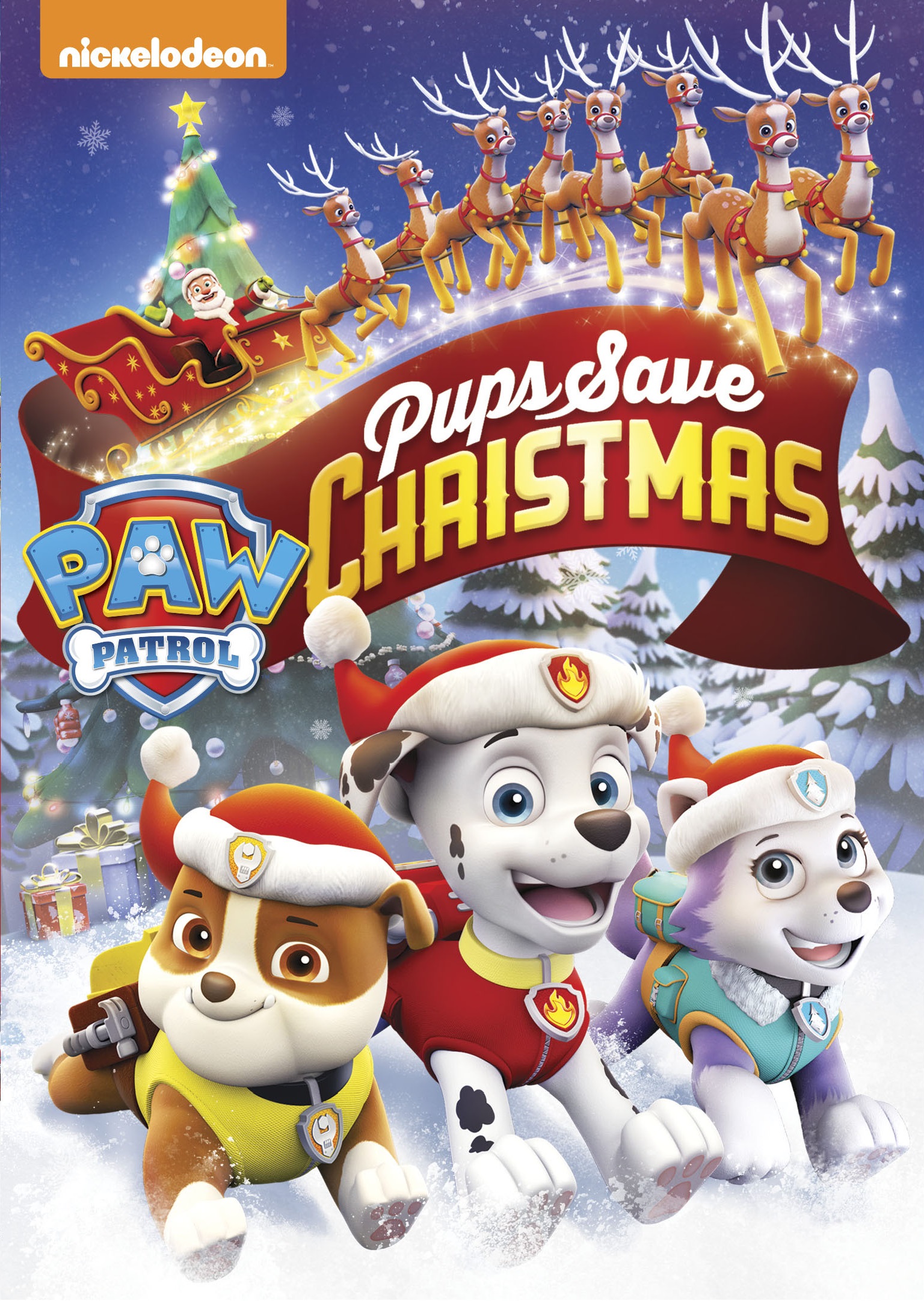 Paw Patrol: Pups Save Christmas (DVD), Nickelodeon, Holiday - image 2 of 7