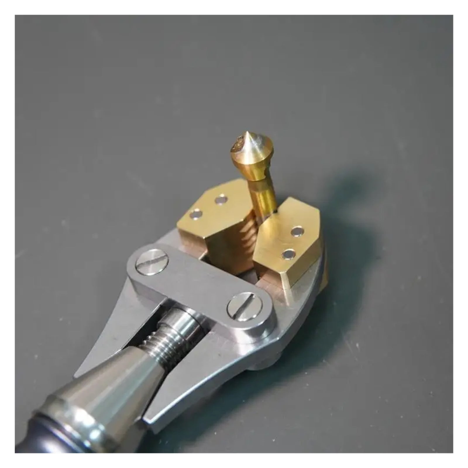 DIY Handheld Vise Jewelry Watch Hand Workpiece Clamp, Crab Claw Pliers Clamping Tool