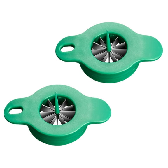 GOOHOCHY 2pcs Scallion Cutter Vegetable Slicer For Easy Cutting Of Onions Shallots And Peppers Comfortable Grip