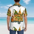 thumbnail image 6 of Daiia Thanksgiving Truck Hawaiian Shirt for Men Gentle Cotton Regular Short Sleeve Casual-Medium, 6 of 9