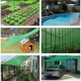 thumbnail image 6 of 70% Garden Shading Net Greenhouse Shade Netting for Greenhouse Patio Lawn Flowers Outdoor Sunshade Sun,with Grommets,6.5x13Ft,Green, 6 of 9