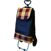 Grab-n-go Shopping Cart, Brown