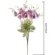 thumbnail image 2 of Nvzi Paquete de 6 ramos artificiales de margaritas para exteriores, resistentes a los rayos UV, decoración floral, plantas artificiales de seda, color morado., 2 of 5