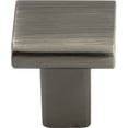 thumbnail image 2 of Elements 183 Park 1" Square Cabinet Knob - Chrome, 2 of 2