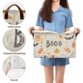 thumbnail image 5 of Yayeee Foldable Storage Basket for Shelves with Handles Waterproof Cloth Bins, Halloween Cute Pumpkins, 5 of 7
