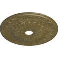 thumbnail image 3 of Ekena Millwork 26 3/4"OD x 3 5/8"ID x 1 3/8"P Elsinore Ceiling Medallion (Fits Canopies up to 3 5/8"), Hand-Painted Mississippi Mud Crackle, 3 of 6