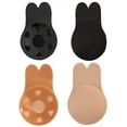 thumbnail image 5 of PULLIMORE 2 Pair Rabbit Ear Self Adhesive Invisible Bra Breast Lifting Push Up Strapless Backless Nipple Covers for Wedding Party, 5 of 7