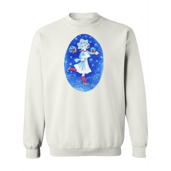 Snow Maiden. Sweatshirt Women -Image by Shutterstock, Female x-Large