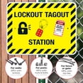 thumbnail image 4 of Lockout Tagout Station Sign,, 4 of 8