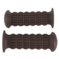 thumbnail image 2 of Handlebar Cover Modification Universal Shakeproof Non Slip Rubber Grips Motorbike Accessory For 25-28mm Motorcycle HandlebarDark Brown, 2 of 8