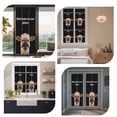 thumbnail image 7 of Funny Cow Window Privacy Film, Welcome To OUR Place Modern Retro Static Cling UV Sun Blocking Heat Control Window Tint Day and Night, Non-Adhesive Reusable One Way Windows Privacy Cover 19.6''x39.3'', 7 of 7
