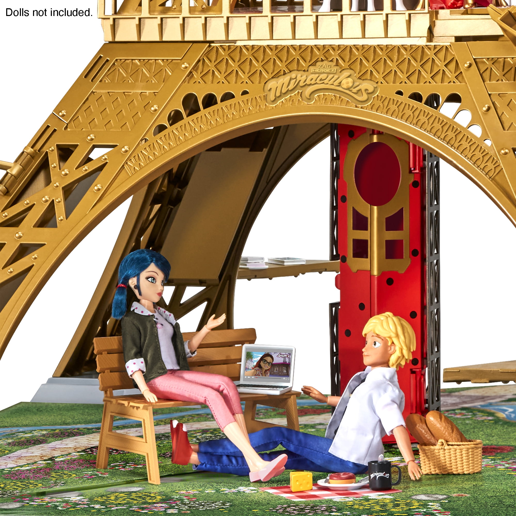 Miraculous Paris Heroes Playset by Playmates Toys