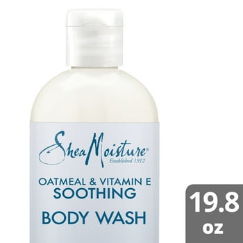 SheaMoisture Soothing Body Wash Oatmeal and  E, 19.8 Fl Oz.