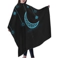 thumbnail image 6 of ZICANCN Hair Cutting Cape for Adults-Cute Moon Star Night Cape Salon Barber Cape for Hair Stylist Shampoo Capes Waterproof , 55x66 Inch, 6 of 7