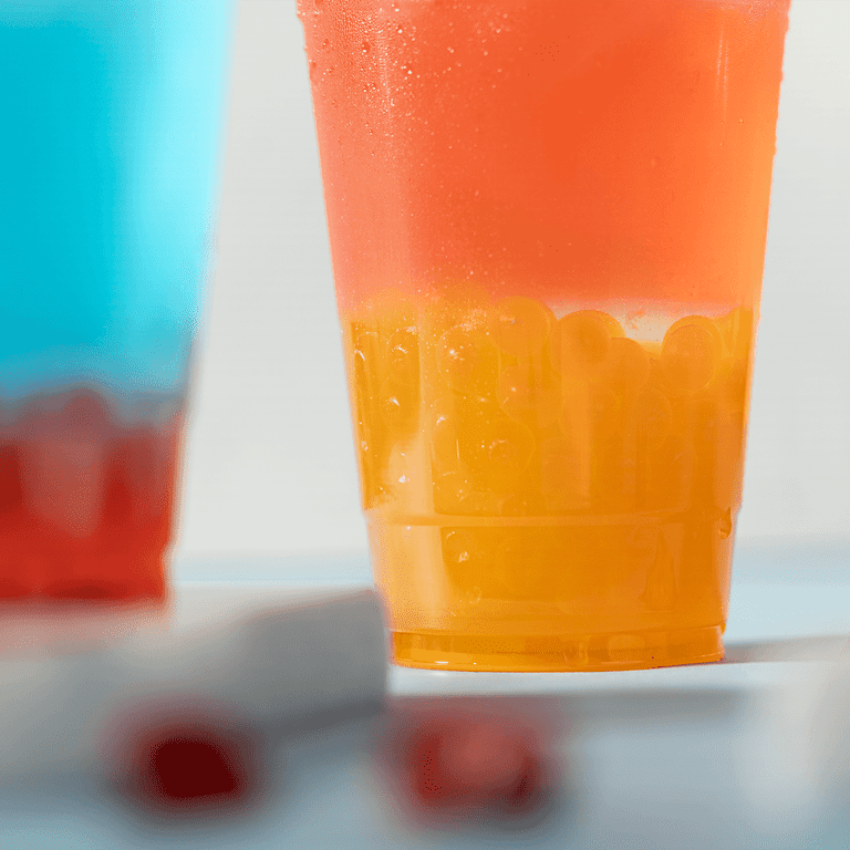 Tea Zone Mango Popping Pearls for Bursting Drinks, Sweet