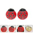 thumbnail image 3 of Pendientes Shaofei con forma de mariquita Código de modelo 3273, 3 of 3