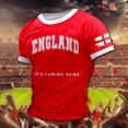 thumbnail image 2 of LUOGENLI T-shirts pour Homme pour Hommes T-Shirt Homme Imprimé Thème Angleterre T-Shirt Décontracté Col Rond T-Shirt Manches Courtes T-Shirt Vintage pour Homme T-Shirt Graphique Fête de la Saint-Patrick Kaki TG, 2 of 6