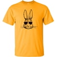 thumbnail image 3 of Go All Out Bunny Face With Sunglasses T-Shirt Mens/Women/Youth, 3 of 4