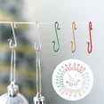 thumbnail image 3 of Soporte de gancho en forma de S para colgar bolas de Navidad, adorno colgante para árbol de Navidad, decoración de Feliz Año Nuevo, 20/50 piezas, 3 of 4