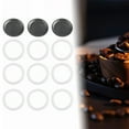 Silicone Sealing Ring Gaskets Aluminum Filter Set for 6 Cup Moka Pot