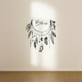 thumbnail image 3 of Dream Catcher Feather Boho Arch Abstract Modern Bohemian Accent Wall Sticker Art Decal for Girls Boys Kids Room Bedroom Nursery House Fun Home Decor Sticker Wall Art Vinyl Decoration Size (10x8 inch), 3 of 3