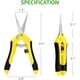 thumbnail image 2 of Tijeras de podar manuales para jardín iPower de 16,5 cm con acero inoxidable, 2 of 7