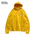 thumbnail image 1 of serony Spring Sweat à Capuche Imprimé Hommes Femmes Pull à Capuche Manteau Couple Top, Jaune, 3XL, 1 of 7