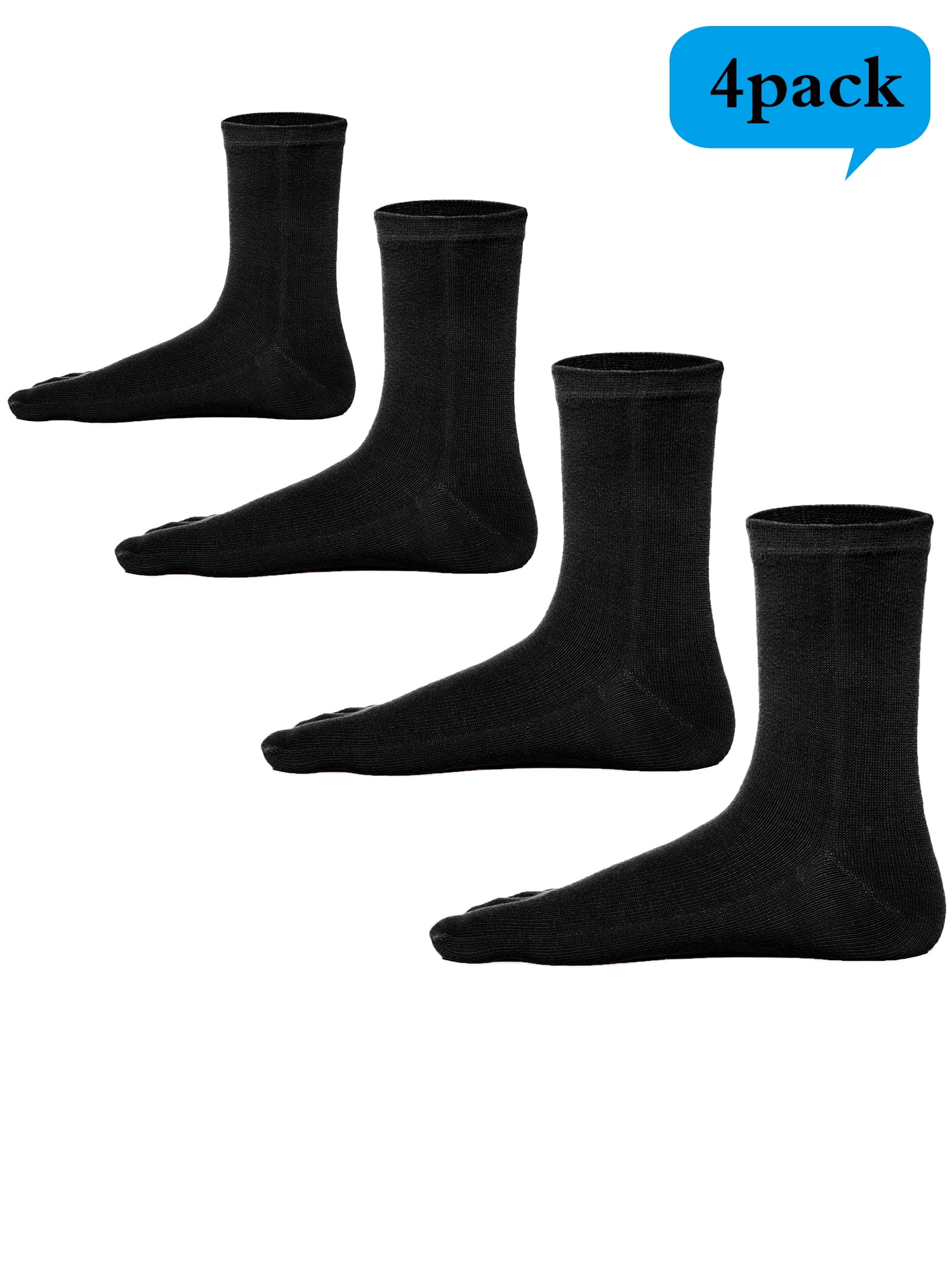 Womens Comfortable Casual Ankle Socks, 8 Pack Cotton Crew Socks for