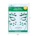 thumbnail image 5 of Temporary Face Tattoos, 40 Pieces, St. Patrick's Day by Way To Celebrate, 5 of 7