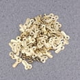 thumbnail image 3 of 200pcs Photo Frame Sunflower Photo Frame Back Plates Tablet Frame Locks for Decoration Brad Embellishment Buttons Diy Photo Album Frame Rotating Scrapbooking Locks with Screws (Golden), 3 of 9