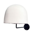 thumbnail image 2 of Soporte para exhibición de sombreros, moderno, con gancho negro, organizador de gorras multiusos. Blanco, 2 of 4