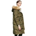 thumbnail image 4 of Orolay Women's Winter Casual Mid Length Down Coat with Hood, 4 of 6