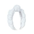 thumbnail image 2 of Goody Luxe Puffer Ouchless No-Snag Puffer Headband Winter White 1 Count, 2 of 7