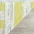thumbnail image 3 of SAFAVIEH Montauk Cainneach Striped Cotton Area Rug, Ivory/Light Green, 2'3" x 3'9", 3 of 5