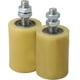thumbnail image 1 of Rueda guía de PP con cojinete de rodillos de acero M12 de 50 x 70 mm con inserto de cojinete 6201 para puerta eléctrica, paquete de 2, 1 of 4