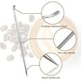 thumbnail image 5 of Remiawy Milk Frothing Pitcher, 600ml (20oz) Milk Frother Cup Stainless Steel Steaming Pitcher, Cappuccino Espresso Coffee Accessories Latte Art Barista Steam Pitchers Milk Jug Cup with Decorating Pen, 5 of 6