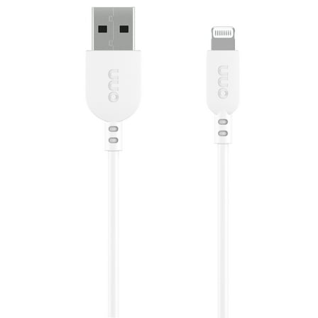 onn 3' Lightning to USB Charging and Data Cable, White