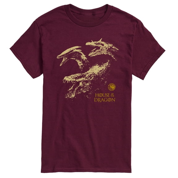 House of the Dragon - HOTD Grid - Men's Short Sleeve Graphic T-Shirt
