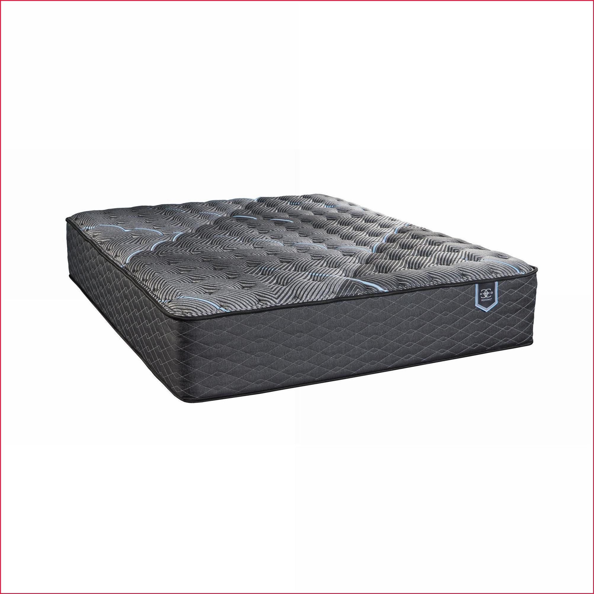 Mattresses | Restonic Restful Night Firm King Mattress with Dual Cooling | Foam | Black