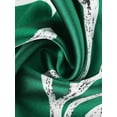 thumbnail image 5 of DARING DIVA Women's Satin Floral Button Down Pajama Sets XL Green Floral, 5 of 6