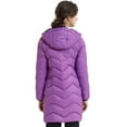 thumbnail image 3 of Orolay Women's Packable Down Jacket Light Winter Coat Contrast Hooded Puffer Jacket, 3 of 6