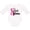 AA-White, variant on Inktastic Breast Cancer Awareness I Support My Grammy with Pink Ribbon Boys or Girls Long Sleeve Baby Bodysuit