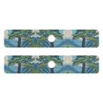 thumbnail image 7 of Yayeee Faucet Mat for Kitchen Sink 30" Diatomite Long Splash Guard Pad, Blue Mountain, 2 Pack, 7 of 7