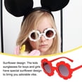 thumbnail image 1 of Lunettes Optiques Tournesol Lunettes de Soleil Adorables pour Enfants à la Mode Protection UV avec Monture Adaptée Port Facial Rouge Gris, 1 of 7