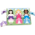 thumbnail image 2 of Melissa & Doug Princesses Dress-Up Wooden Peg Puzzle (9 pcs), 2 of 4