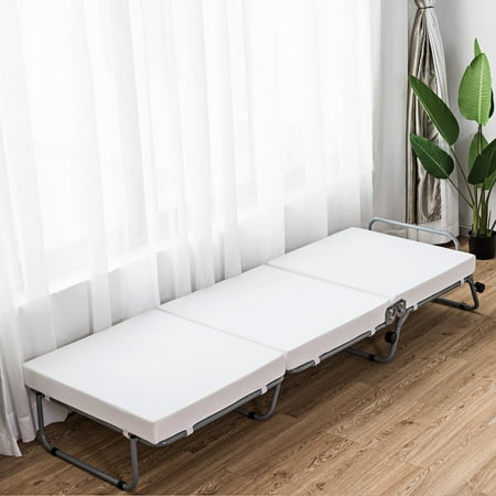 Convertible Sofa Bed Ottoman Couch Mattress Lounge Sleeper W