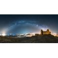 thumbnail image 2 of Jose Guillen, Manuel 32x18 White Modern Wood Framed Museum Art Print Titled - Calahorra Castle, 2 of 4